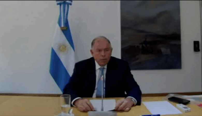 Canciller de Argentina sobre Venezuela